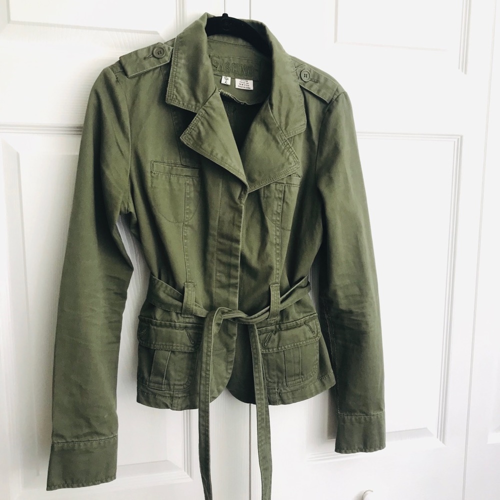 Pascino / Green Jean Jacket